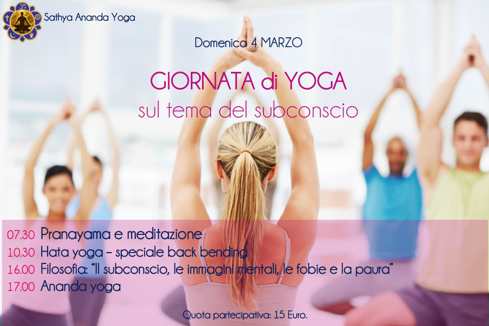 Una Giornata YOGA con SATHYA ANANDA