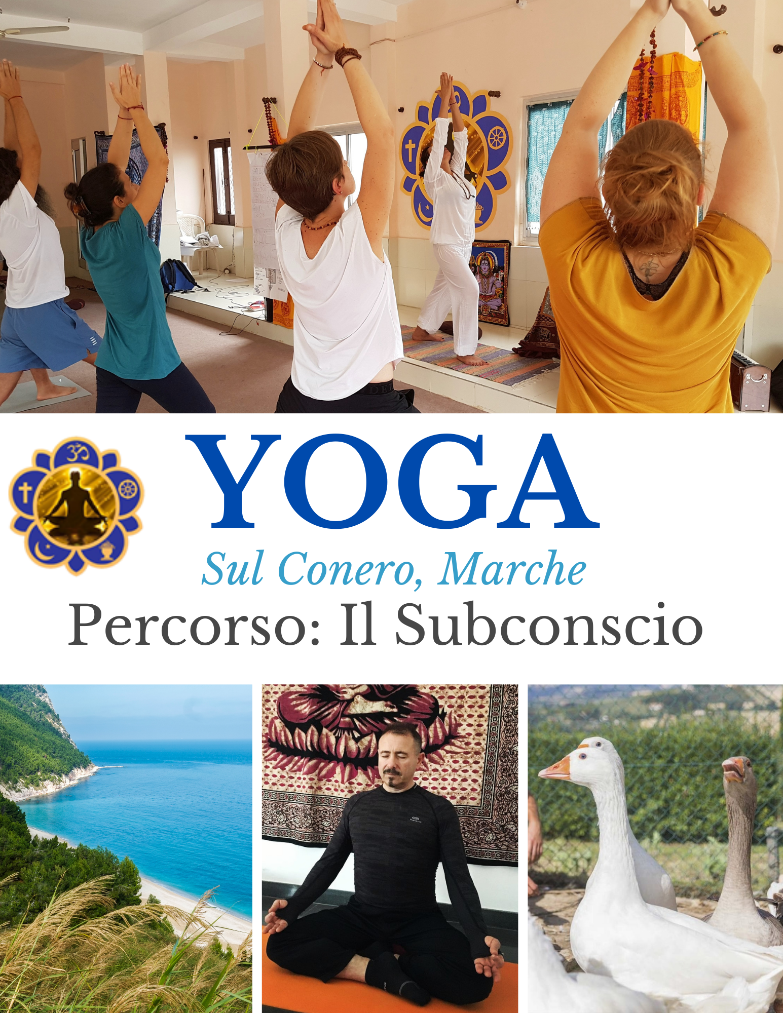 RITIRO YOGA SUL CONERO, MARCHE - PRIMAVERA 2022